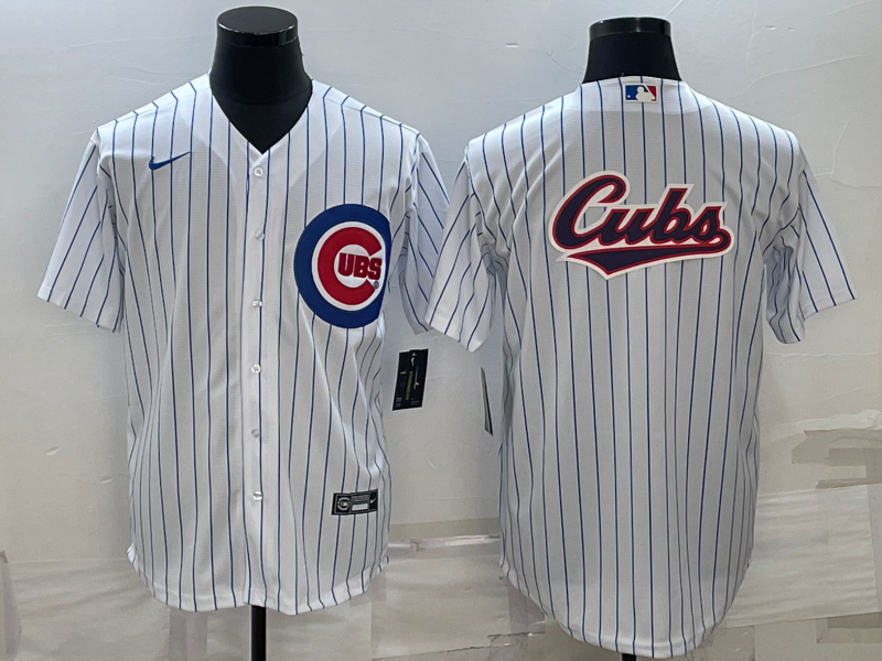 Men's Chicago Cubs White Home Jersey
